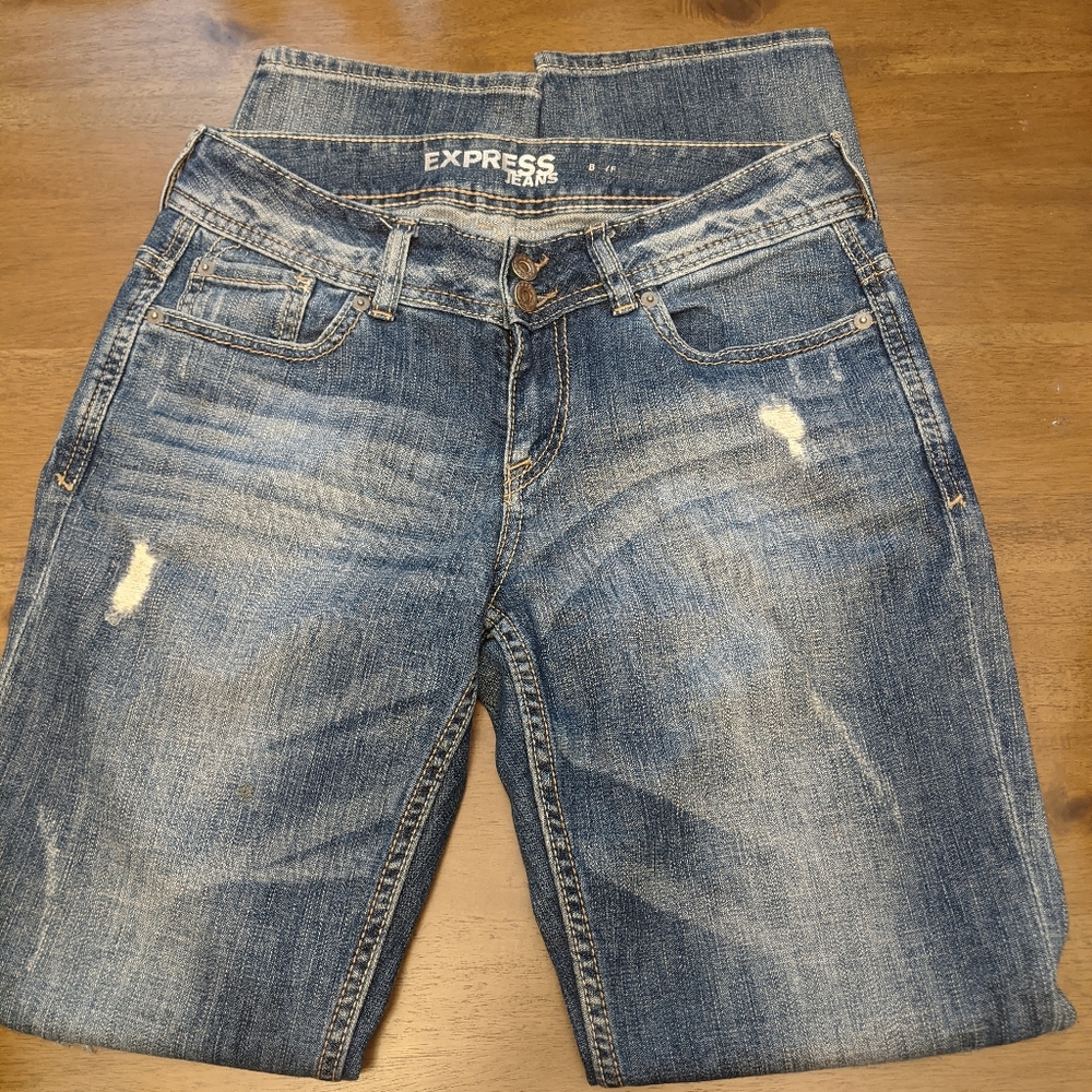 Express Boyfriend Jeans 2009 style